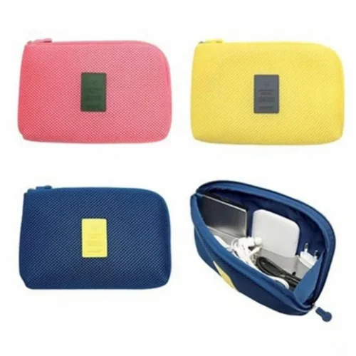 Travel Cable and Charger Organizer Bag