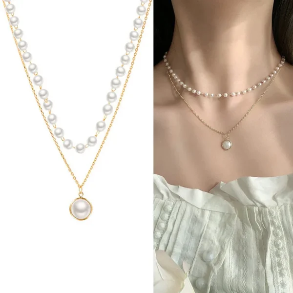 H83ca4a6593a144dd9bd670883d3f7deaE.webp Imitation Pearl Link Choker