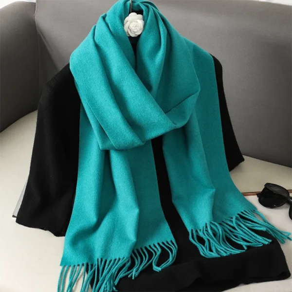Fringed Winter Scarf