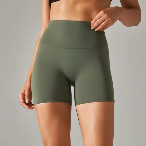 S0a7f5e1e40a3455f97f5f1ae8a34dc42E.webp Women's High-Waist Workout Shorts