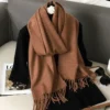 Fringed Winter Scarf
