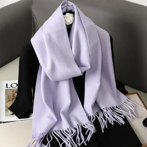 Fringed Winter Scarf