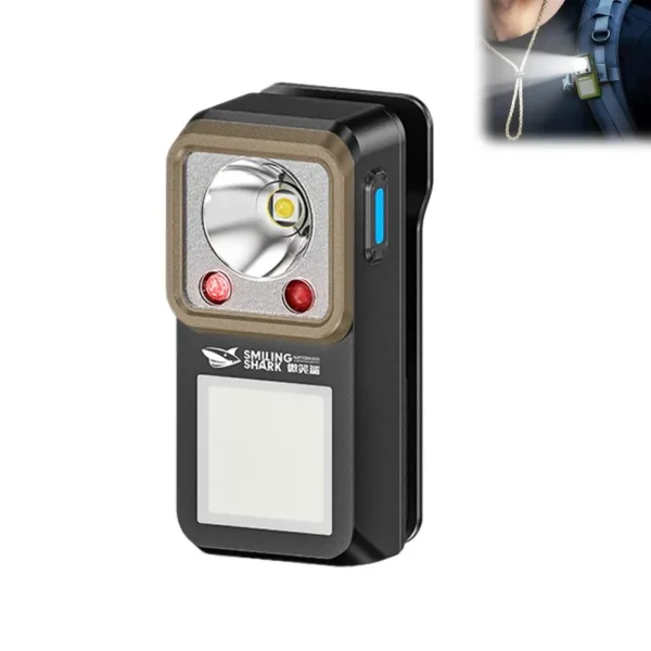 S0e05deea49164d20a19643ad9cc2b0edr.webp Rechargeable Magnetic Clip Flashlight
