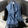 Fringed Winter Scarf