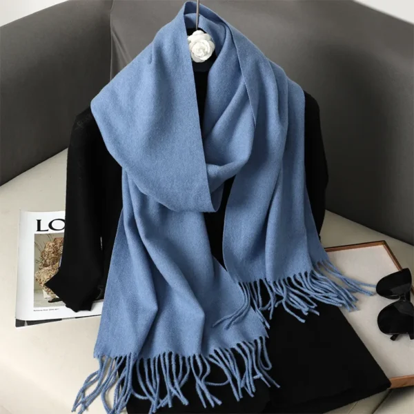 Fringed Winter Scarf