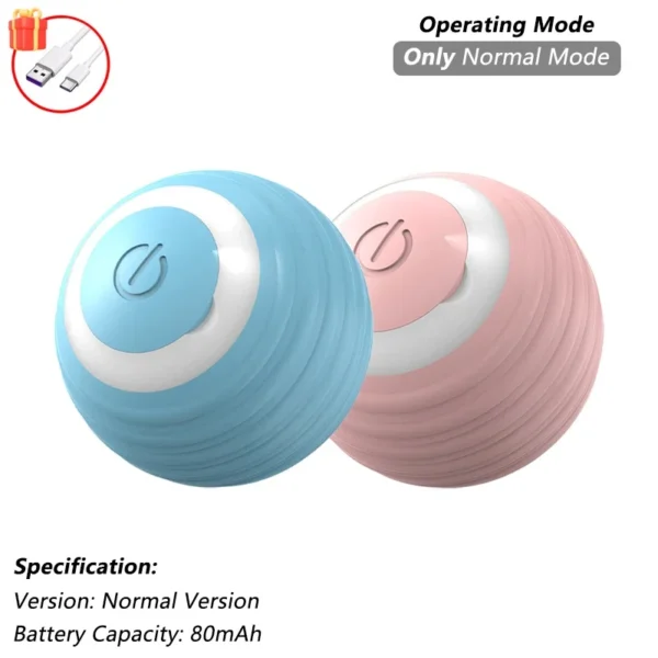 Rechargeable Rolling Cat Ball