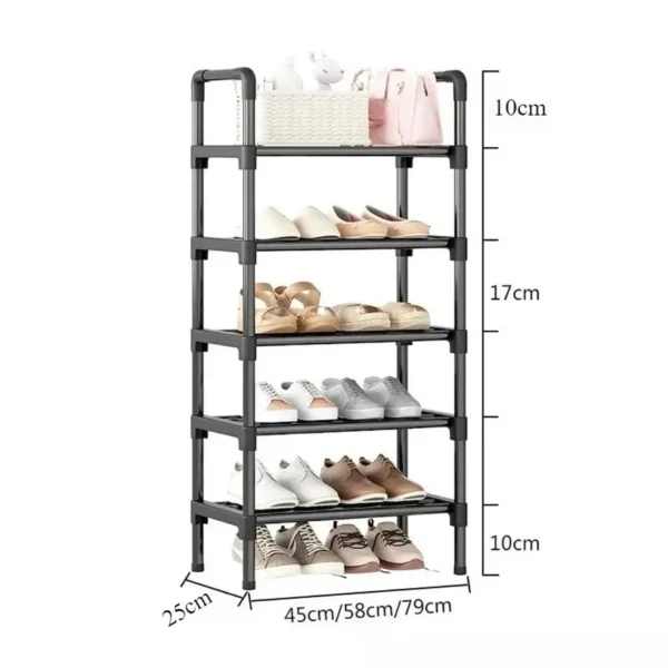 S112082e13657471dab72df9b0a622f22K.webp Multi-Tier Shoe Storage Rack