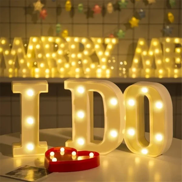 LED Letter and Number Light