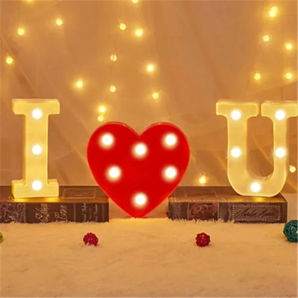 LED Letter and Number Light