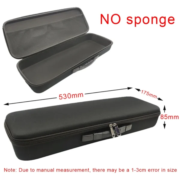 S18501767f5a84a489315c20f1d5e77a69.webp Hard Travel Storage Case with Customizable Foam