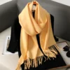 Fringed Winter Scarf
