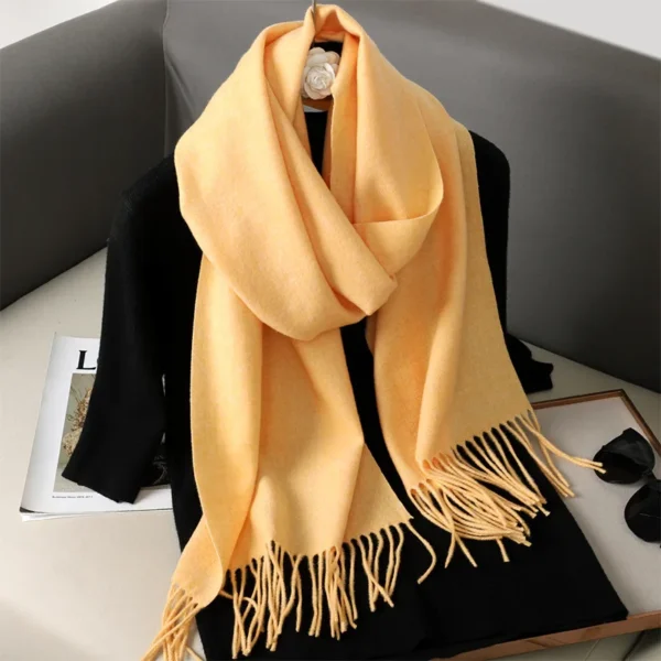 Fringed Winter Scarf