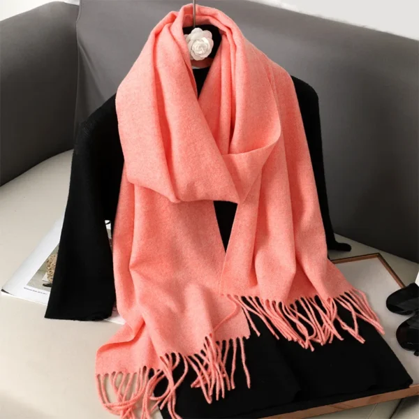Fringed Winter Scarf