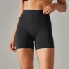 S1af9a658c8ce4b5d852db194e17e2598B.webp Women's High-Waist Workout Shorts