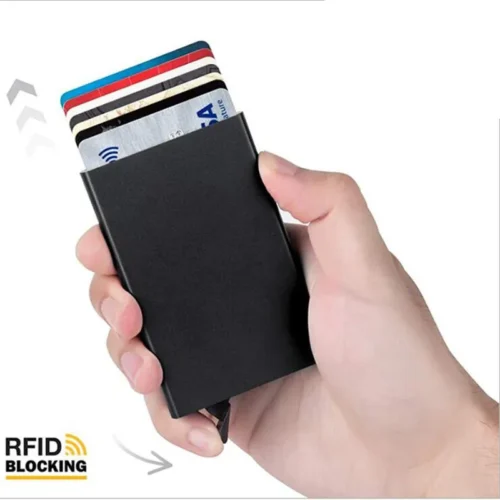 Pop-Up Metal Card Wallet