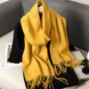 Fringed Winter Scarf