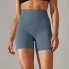 S212af109513546d9bfb0d6c0a0203f2bD.webp Women's High-Waist Workout Shorts