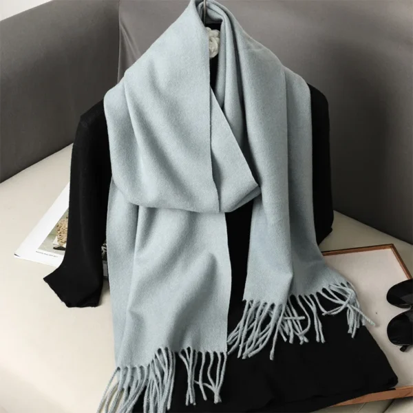 Fringed Winter Scarf