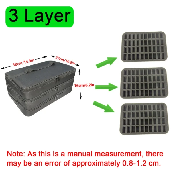 S2251970366b0477e8915599382d4eb6fD.webp Hard Travel Storage Case with Customizable Foam