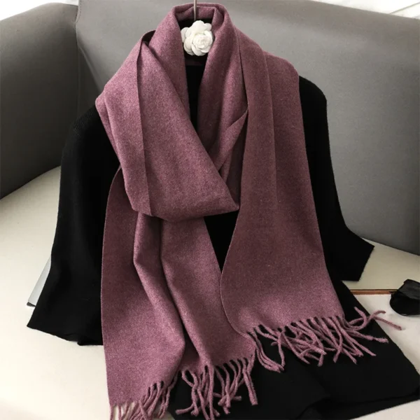 Fringed Winter Scarf