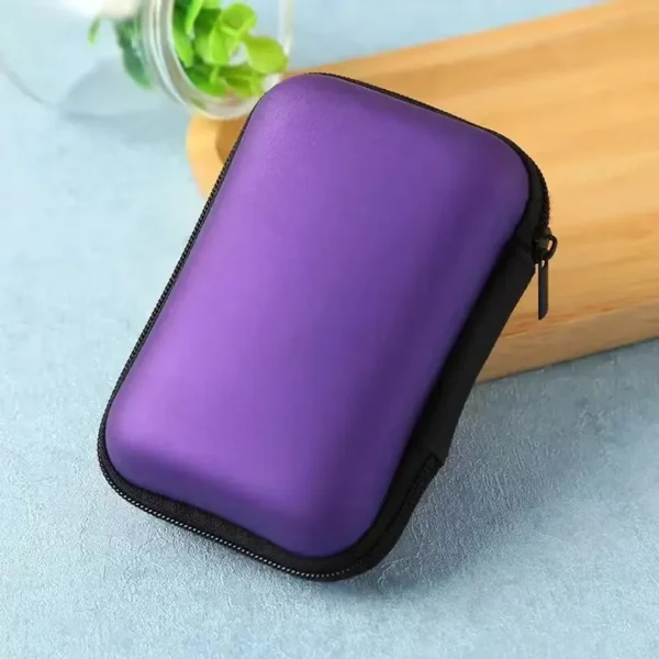S25e8f0eaf8bc4d5abeb0e8c7c300a58a4.webp Zippered Earphone and Cable Storage Pouch