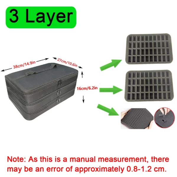 S26af32ceb97d4d298d0d6c8d8a27d3a8D.webp Hard Travel Storage Case with Customizable Foam
