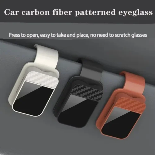 Car Sun Visor Sunglasses and Card Clip