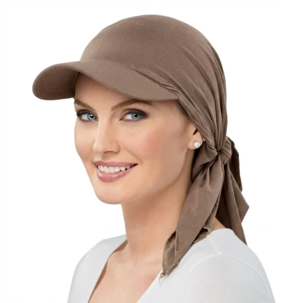 S2842a22a0f4e4340ada53eafa1ca78efb.webp Turban-Style Visor Hat