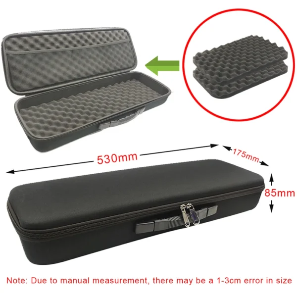 S2ccbfa1d3d7e405897a50ed50a887f30E.webp Hard Travel Storage Case with Customizable Foam