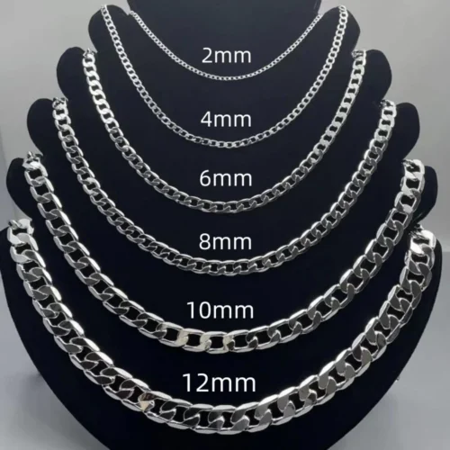 Lobster-Clasp Link Chain Necklace