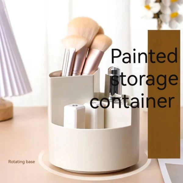 Desktop Cosmetics and Remote Control Storage Box