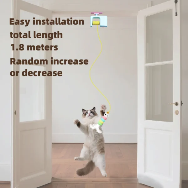 S31556d191dc2464788fa84db416b80b4E.webp Hanging Interactive Bird Cat Toy