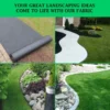 S372f539c46364e3e923207577cebd374z.webp Garden Landscape Weed Barrier Fabric