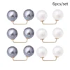 Decorative Pearl-Style Garment Pins
