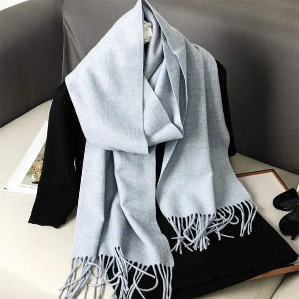 Fringed Winter Scarf