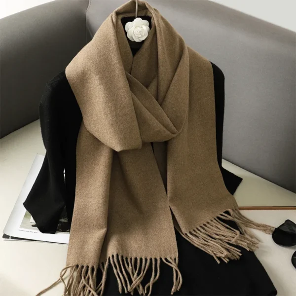 Fringed Winter Scarf