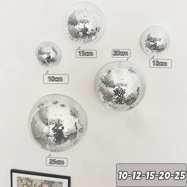 S57706727cc46488f81bd03c29fc8e844u.webp Mirrored Wall Disco Ball Decoration