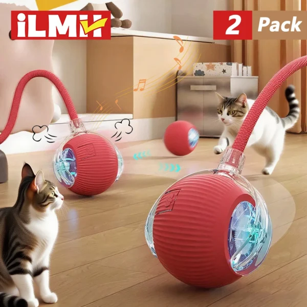 Rechargeable Rolling Cat Ball