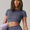 S58e7c585e37f46a4ad0e2e8898c0ce73K.webp Women's Seamless Short-Sleeve Workout Top