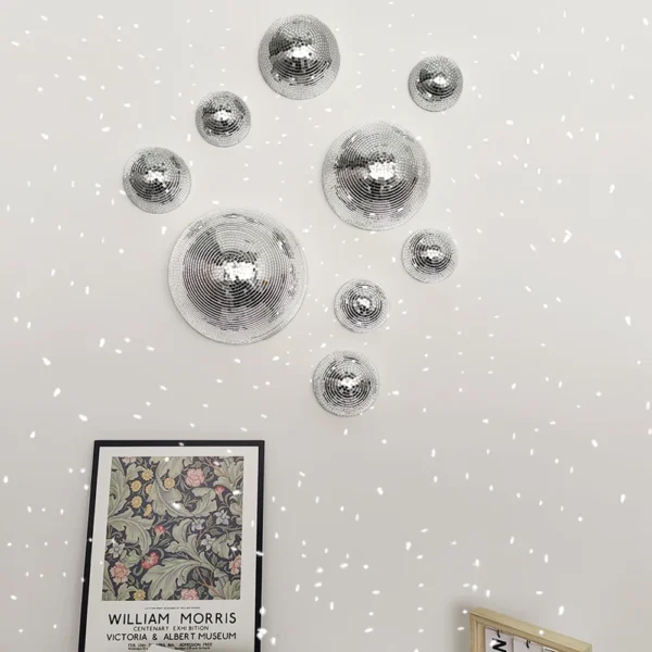 S5a2123702fbe44cb9a0cd28f4fe31f86T.webp Mirrored Wall Disco Ball Decoration