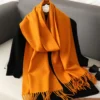 Fringed Winter Scarf