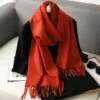 Fringed Winter Scarf