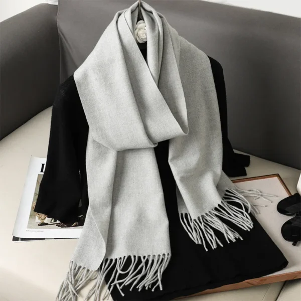 Fringed Winter Scarf