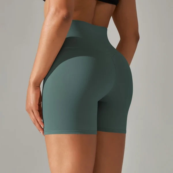 S64cb0a41649048e7a214c64cd78f6644E.webp Women's High-Waist Workout Shorts