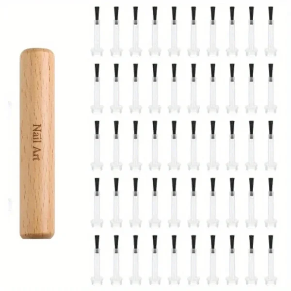 S68a0b03fc77640bfb42536816512d084e.webp Nail Art Brush Set with Wooden Grips