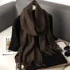 Fringed Winter Scarf
