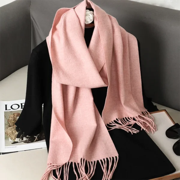 Fringed Winter Scarf