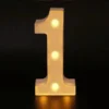 LED Letter and Number Light