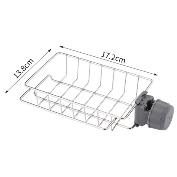 S72702c550c464f1aab4b169c71555a50M.webp Flexible Faucet-Mounted Sink Storage Rack