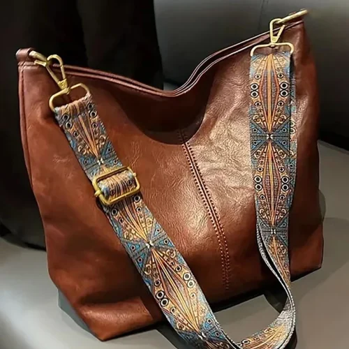 Crossbody Bag with Wide Strap